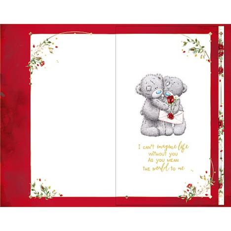 Wife Luxury Handmade Me to You Bear Valentine's Day Card Extra Image 1